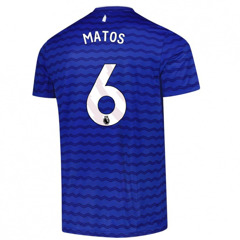 Danxen Herren Melvin Matos #6 Blau Marineblau Heimtrikot Trikot 2025/26 T-Shirt Österreich