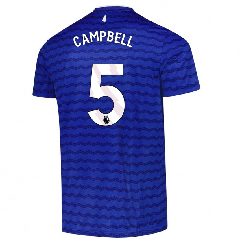 Danxen Herren Elijah Campbell #5 Blau Marineblau Heimtrikot Trikot 2025/26 T-Shirt Österreich