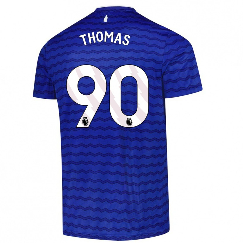 Danxen Herren Aled Thomas #90 Blau Marineblau Heimtrikot Trikot 2025/26 T-Shirt Österreich