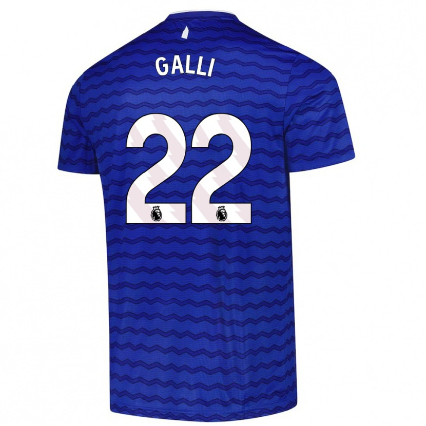 Danxen Herren Aurora Galli #22 Blau Marineblau Heimtrikot Trikot 2025/26 T-Shirt Österreich