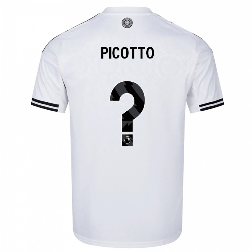 Danxen Herren Luca Picotto #0 Weiß Schwarz Heimtrikot Trikot 2025/26 T-Shirt Österreich