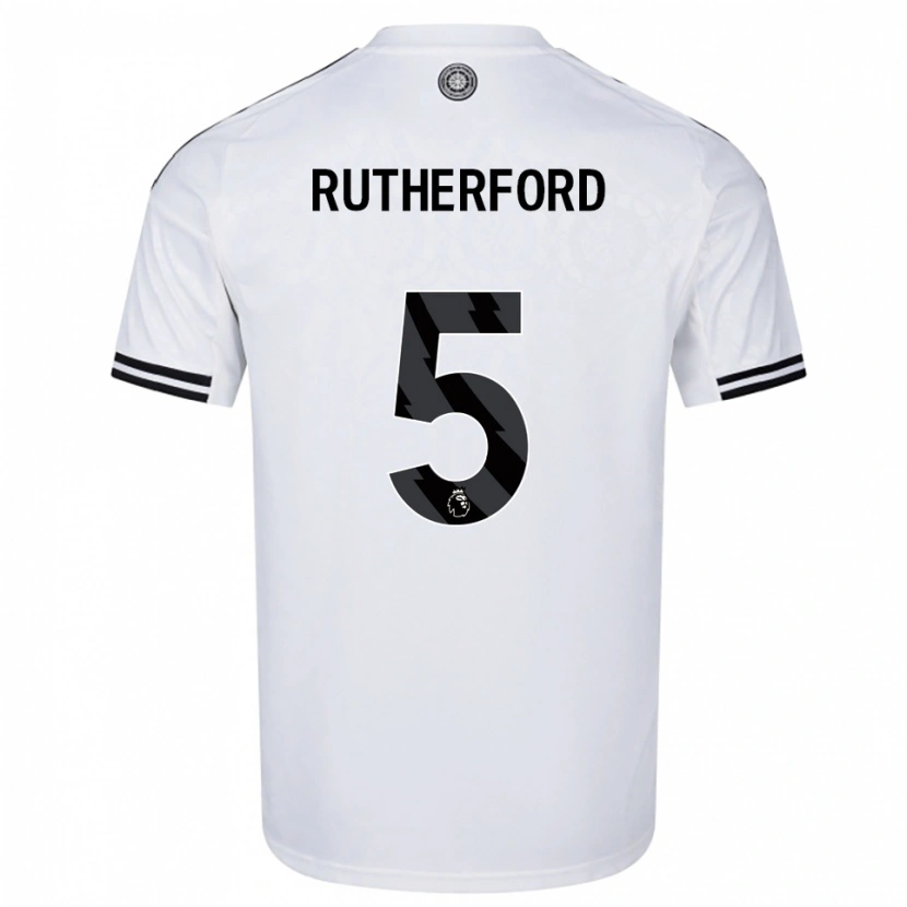Danxen Herren Leeta Rutherford #5 Weiß Schwarz Heimtrikot Trikot 2025/26 T-Shirt Österreich