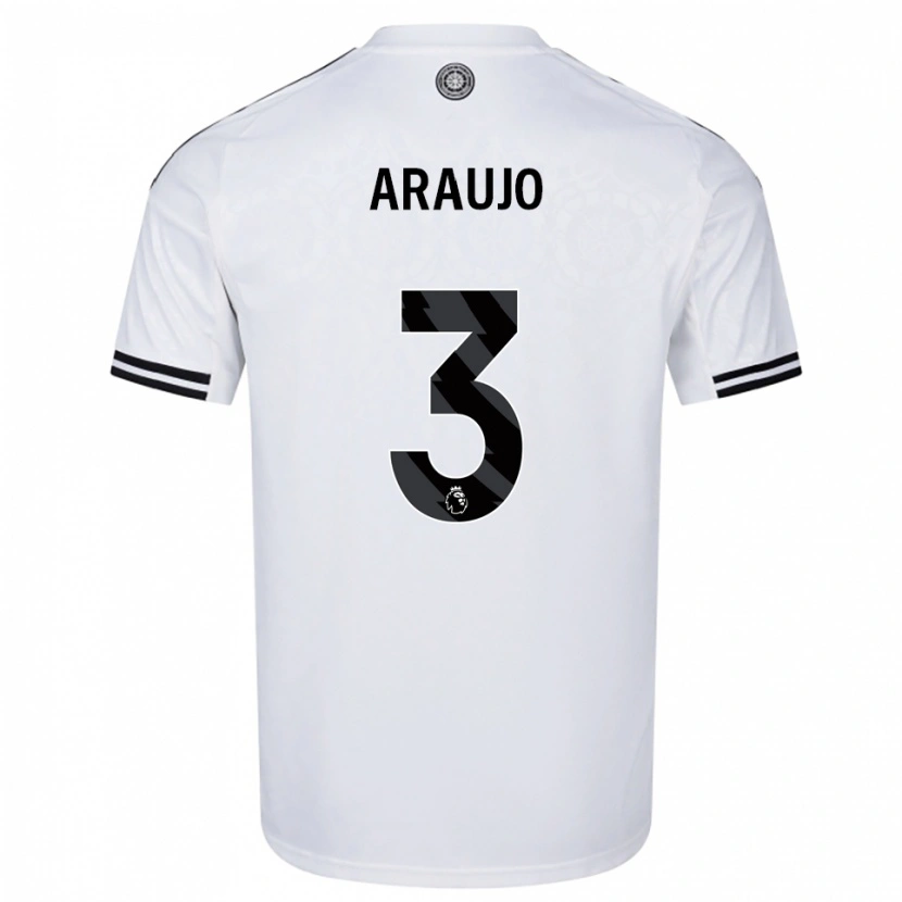 Danxen Herren Harvey Araujo #3 Weiß Schwarz Heimtrikot Trikot 2025/26 T-Shirt Österreich