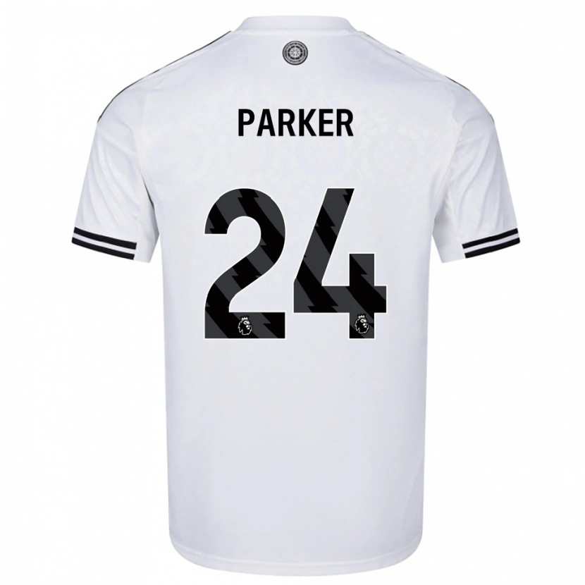 Danxen Herren Beau Parker #24 Weiß Schwarz Heimtrikot Trikot 2025/26 T-Shirt Österreich