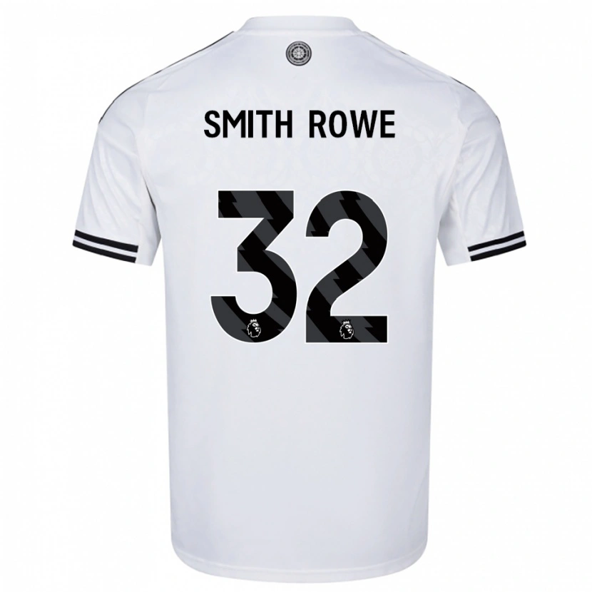 Danxen Herren Emile Smith Rowe #32 Weiß Schwarz Heimtrikot Trikot 2025/26 T-Shirt Österreich