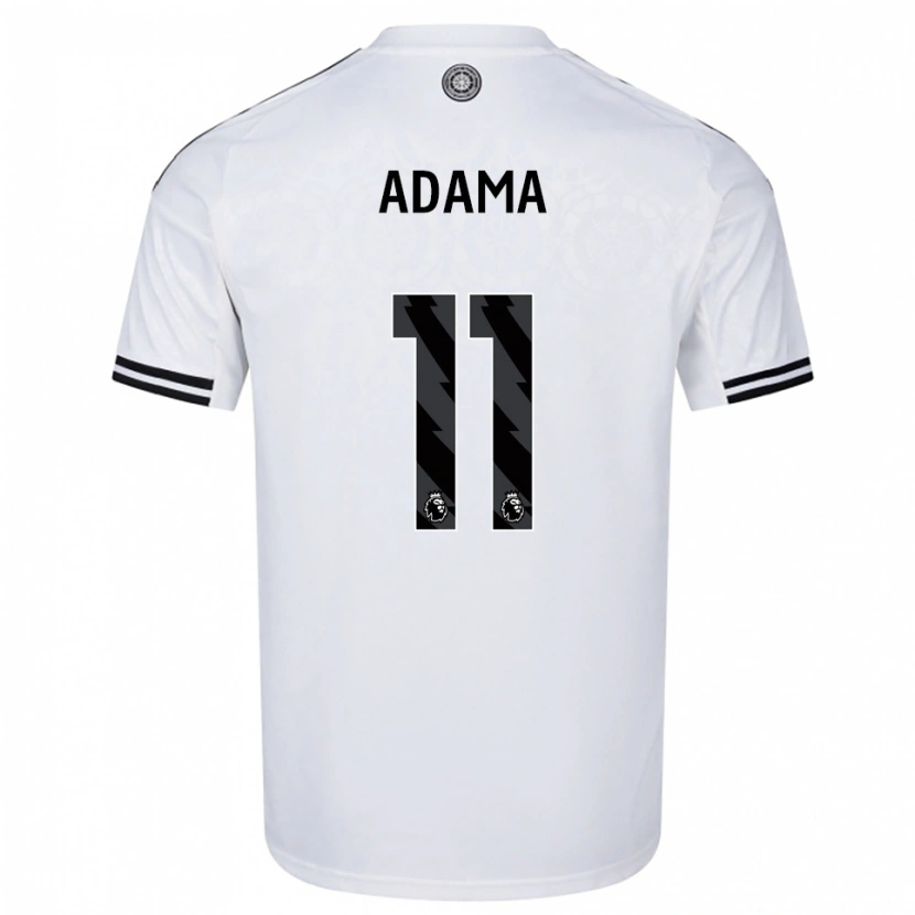 Danxen Herren Adama Traoré #11 Weiß Schwarz Heimtrikot Trikot 2025/26 T-Shirt Österreich
