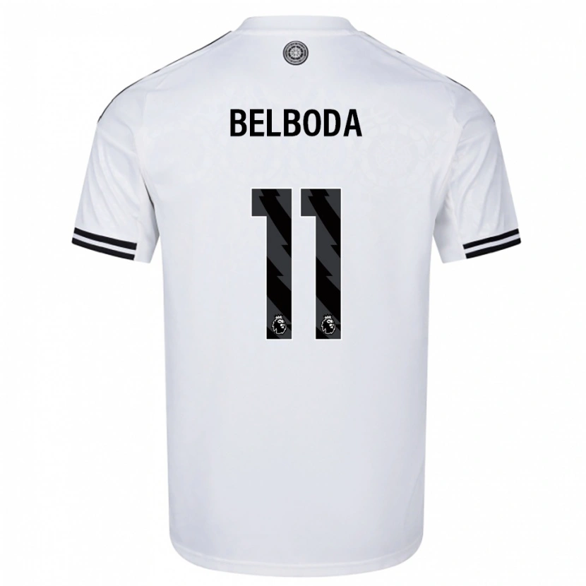Danxen Herren Malachai Belboda #11 Weiß Schwarz Heimtrikot Trikot 2025/26 T-Shirt Österreich