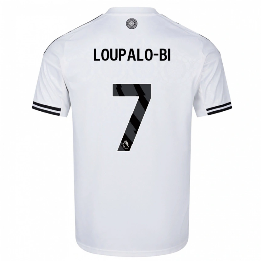 Danxen Herren Aaron Loupalo-Bi #7 Weiß Schwarz Heimtrikot Trikot 2025/26 T-Shirt Österreich