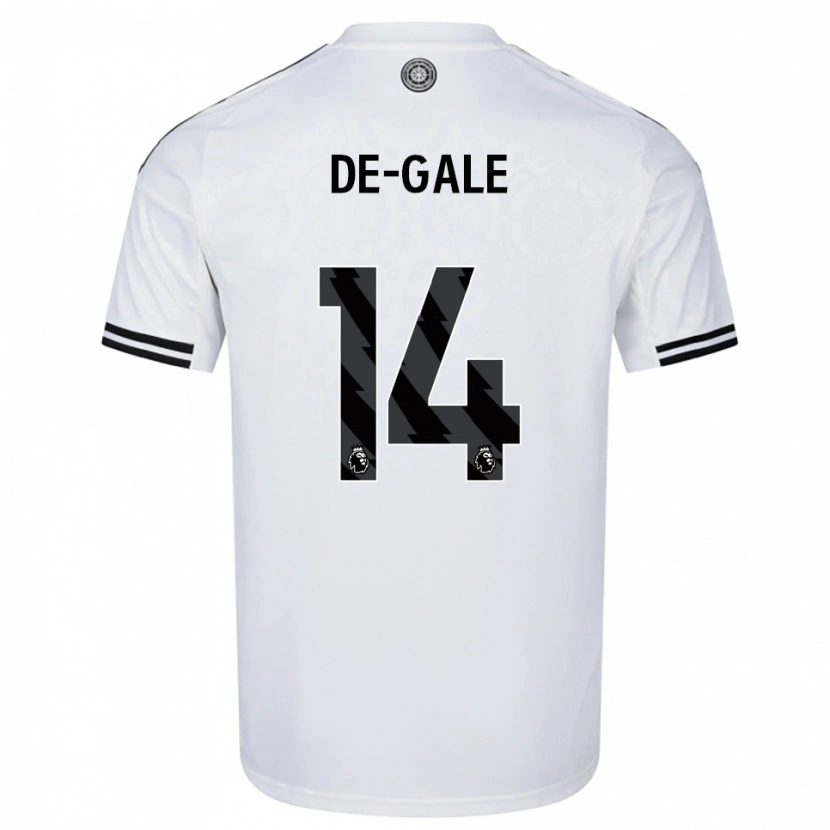 Danxen Herren Dylan De-Gale #14 Weiß Schwarz Heimtrikot Trikot 2025/26 T-Shirt Österreich