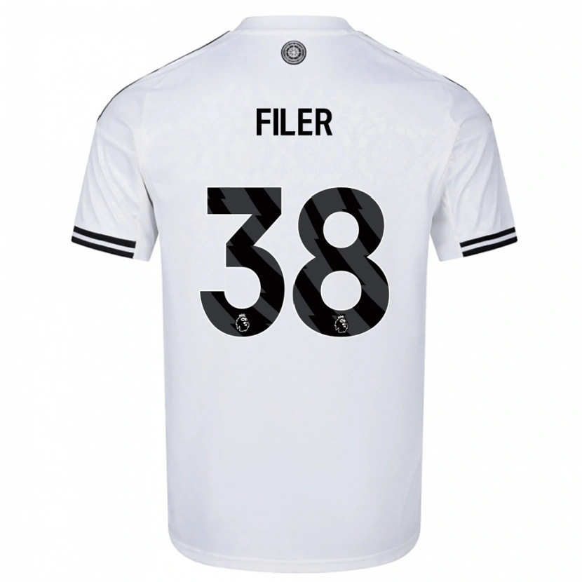 Danxen Herren Maddie Filer #38 Weiß Schwarz Heimtrikot Trikot 2025/26 T-Shirt Österreich