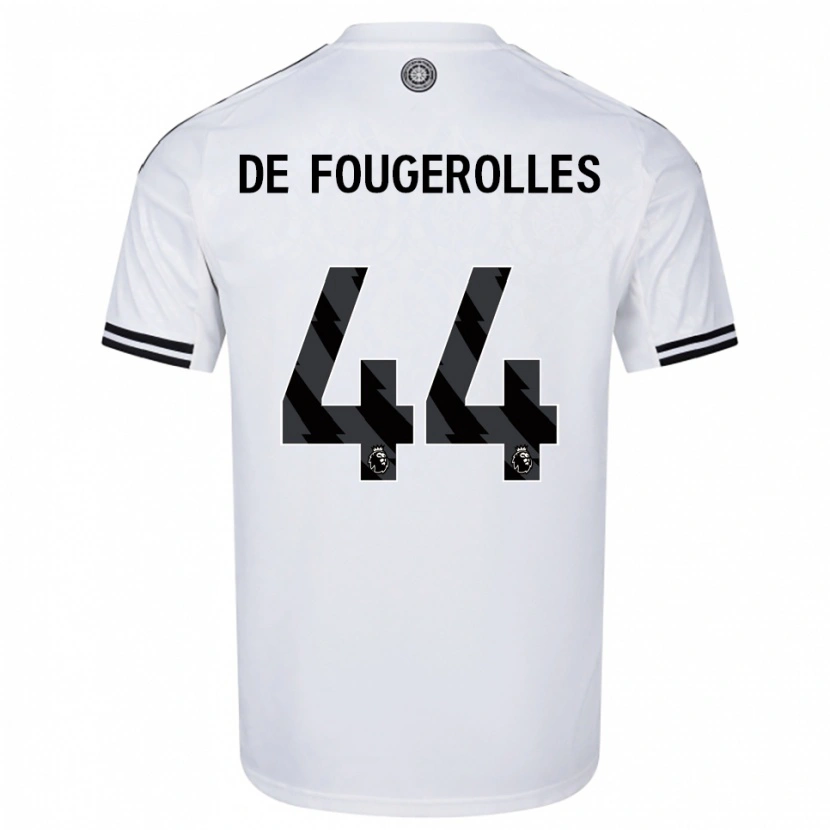 Danxen Herren Luc De Fougerolles #44 Weiß Schwarz Heimtrikot Trikot 2025/26 T-Shirt Österreich