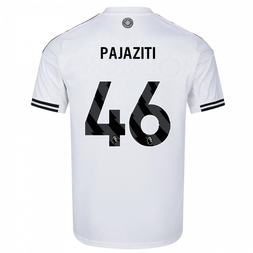 Danxen Herren Adrion Pajaziti #46 Weiß Schwarz Heimtrikot Trikot 2025/26 T-Shirt Österreich
