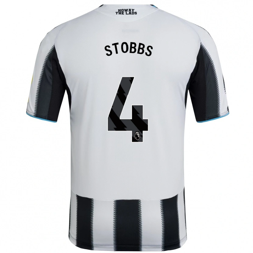 Danxen Herren Amber-Keegan Stobbs #4 Schwarz Weiß Heimtrikot Trikot 2025/26 T-Shirt Österreich