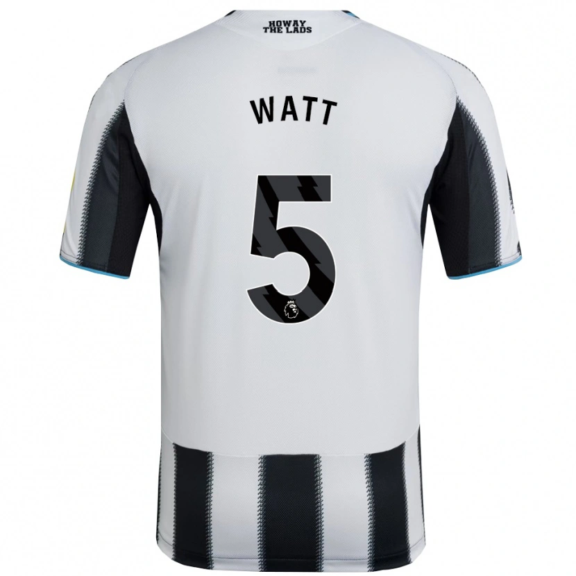 Danxen Herren Olivia Watt #5 Schwarz Weiß Heimtrikot Trikot 2025/26 T-Shirt Österreich