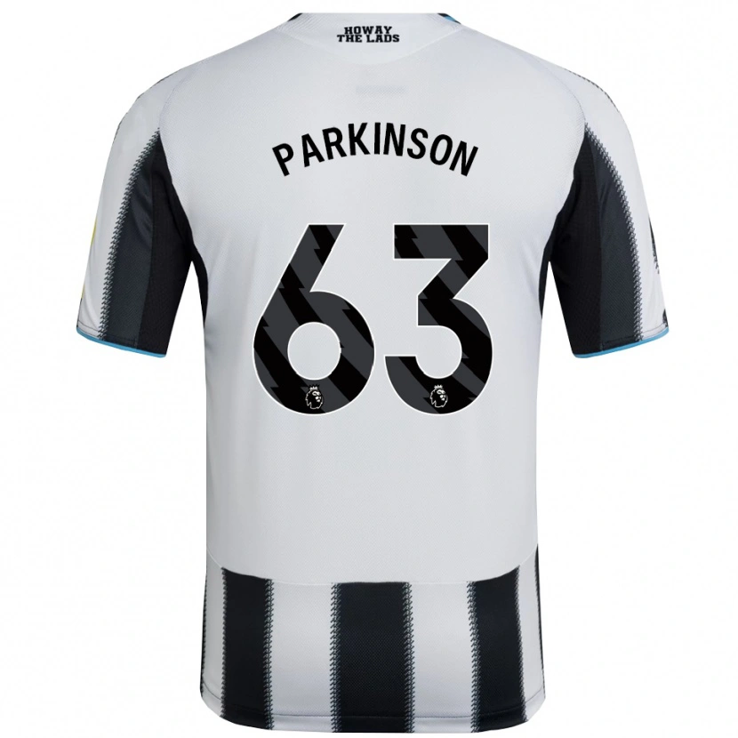 Danxen Herren Ben Parkinson #63 Schwarz Weiß Heimtrikot Trikot 2025/26 T-Shirt Österreich
