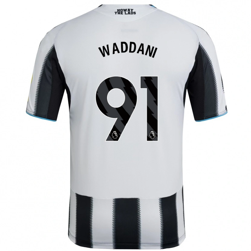 Danxen Herren Mohamed Waddani #91 Schwarz Weiß Heimtrikot Trikot 2025/26 T-Shirt Österreich