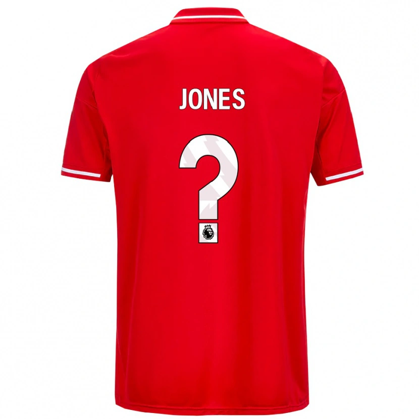 Danxen Herren Brodie Jones #0 Rot Weiß Heimtrikot Trikot 2025/26 T-Shirt Österreich