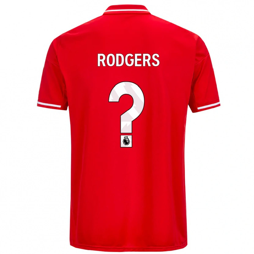 Danxen Herren Amy Rodgers #0 Rot Weiß Heimtrikot Trikot 2025/26 T-Shirt Österreich