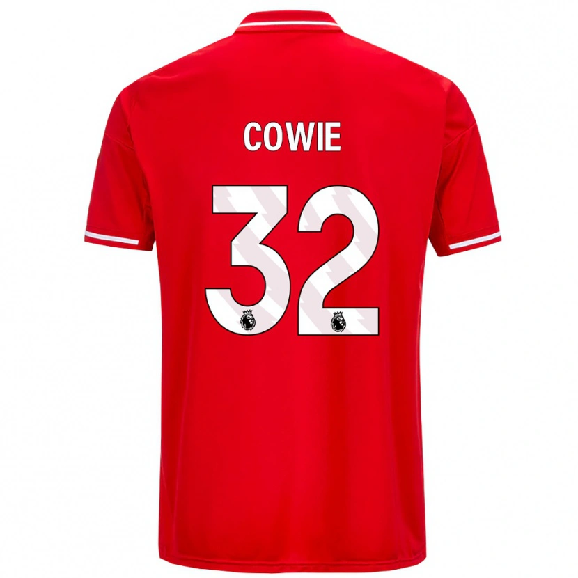 Danxen Herren Abi Cowie #32 Rot Weiß Heimtrikot Trikot 2025/26 T-Shirt Österreich