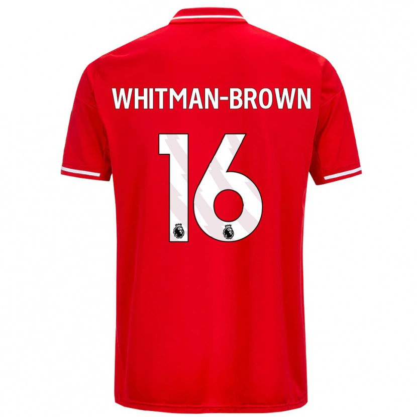 Danxen Herren Chae Whitman-Brown #16 Rot Weiß Heimtrikot Trikot 2025/26 T-Shirt Österreich