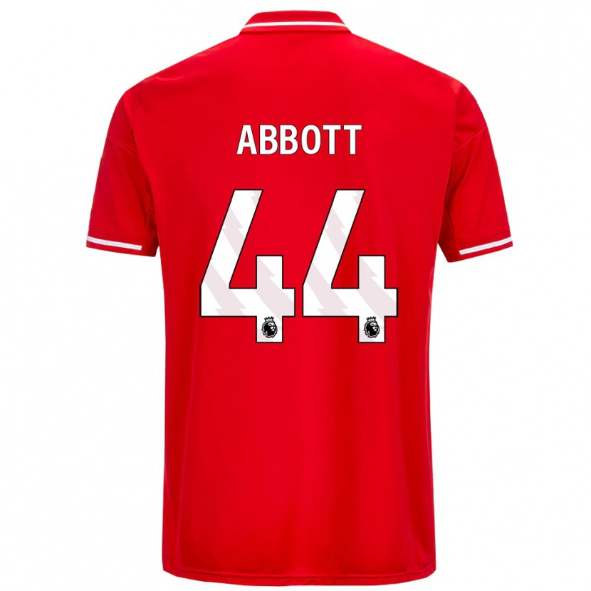 Danxen Herren Zach Abbott #44 Rot Weiß Heimtrikot Trikot 2025/26 T-Shirt Österreich