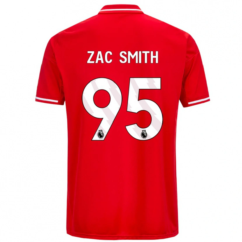 Danxen Herren Zac Smith #95 Rot Weiß Heimtrikot Trikot 2025/26 T-Shirt Österreich