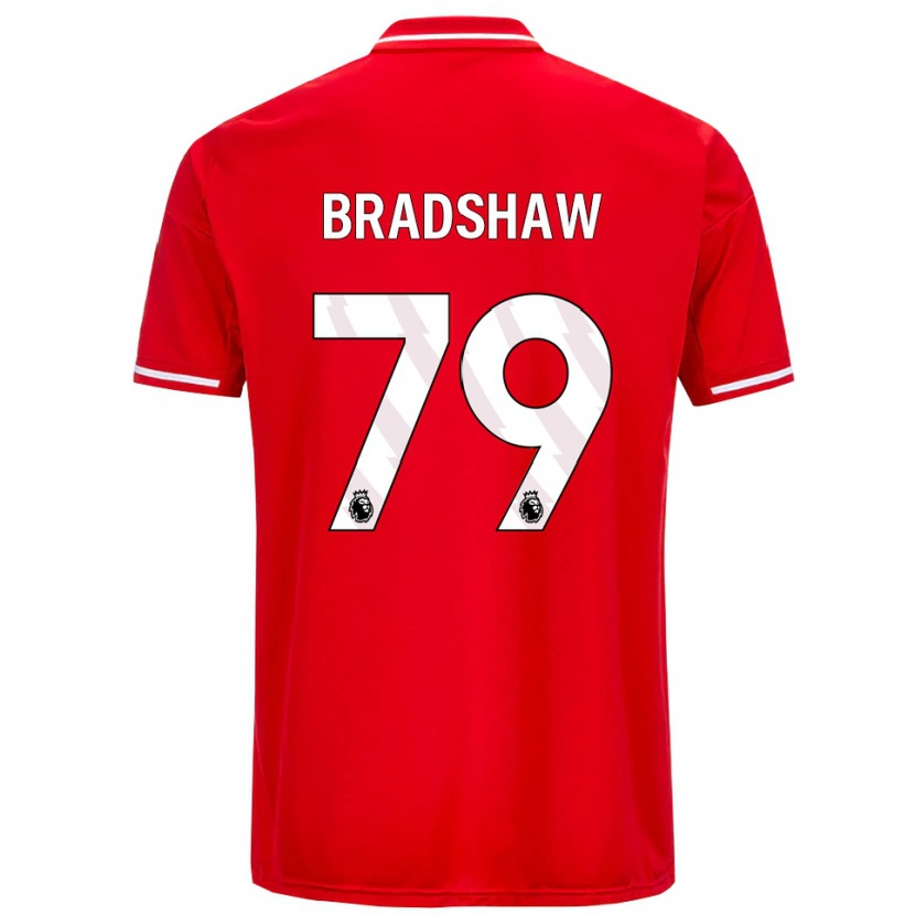 Danxen Herren Alfie Bradshaw #79 Rot Weiß Heimtrikot Trikot 2025/26 T-Shirt Österreich