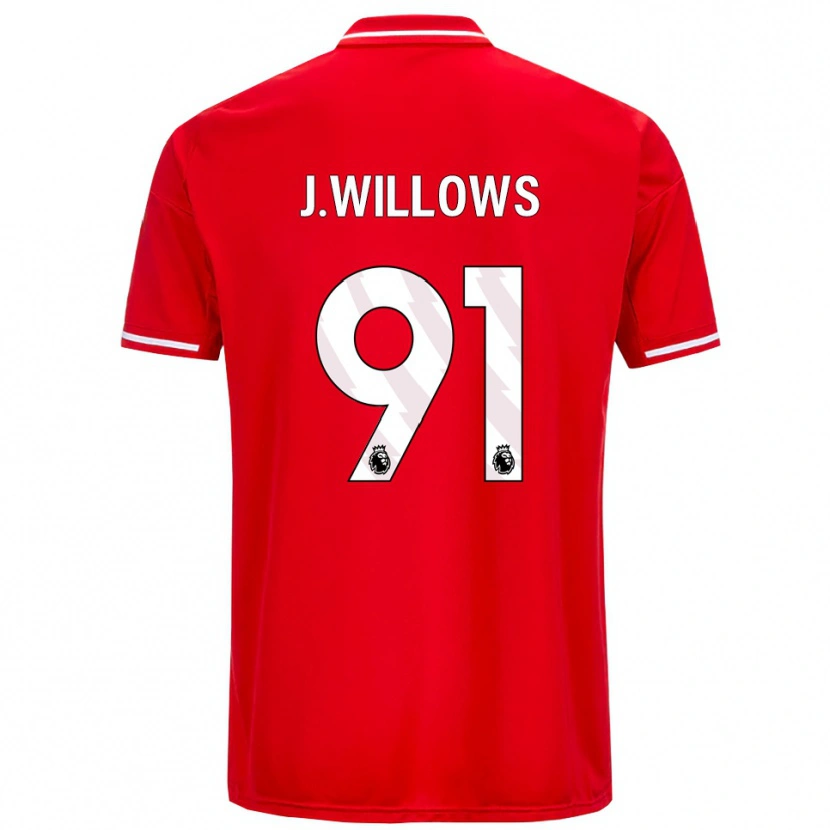 Danxen Herren Jordan Willows #91 Rot Weiß Heimtrikot Trikot 2025/26 T-Shirt Österreich