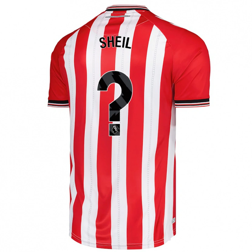 Danxen Herren Tom Sheil #0 Rot Weiß Heimtrikot Trikot 2025/26 T-Shirt Österreich