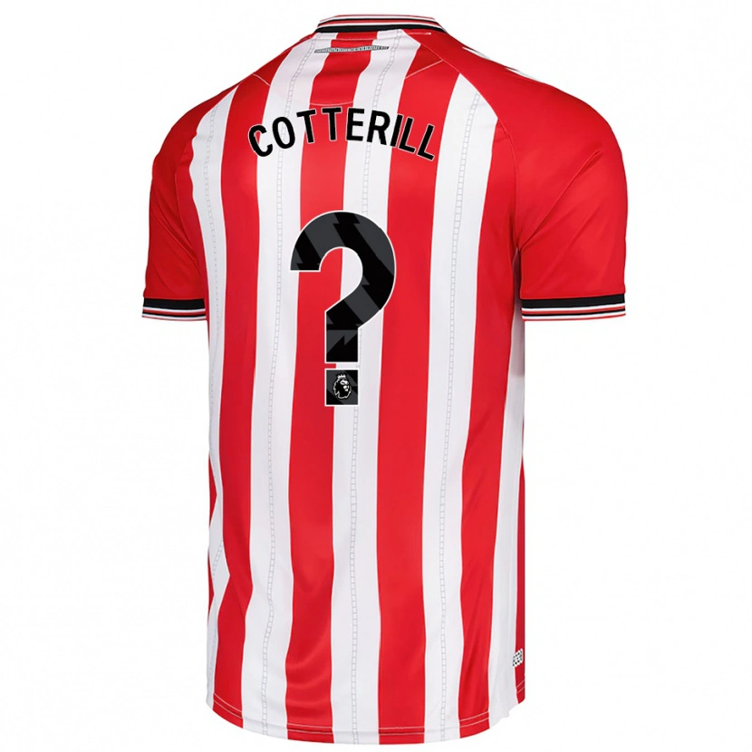 Danxen Herren Jamie Cotterill #0 Rot Weiß Heimtrikot Trikot 2025/26 T-Shirt Österreich