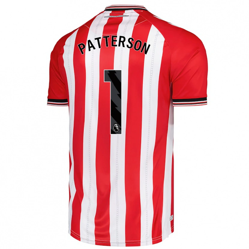 Danxen Herren Anthony Patterson #1 Rot Weiß Heimtrikot Trikot 2025/26 T-Shirt Österreich