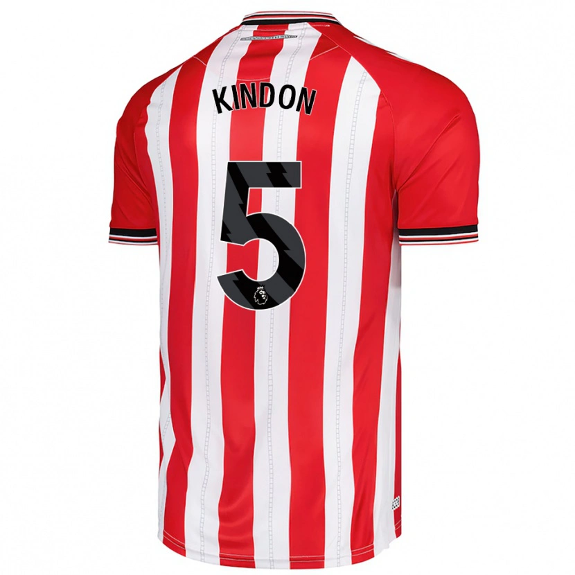 Danxen Herren Ben Kindon #5 Rot Weiß Heimtrikot Trikot 2025/26 T-Shirt Österreich