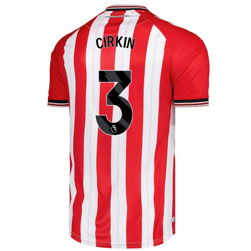 Danxen Herren Dennis Cirkin #3 Rot Weiß Heimtrikot Trikot 2025/26 T-Shirt Österreich