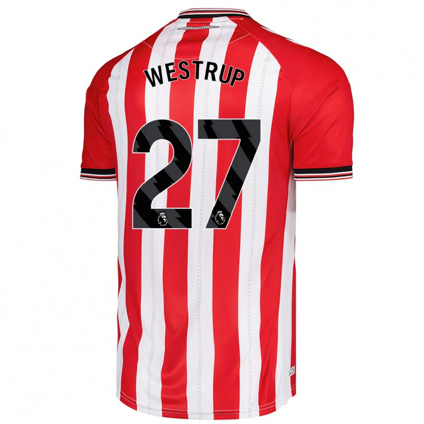 Danxen Herren Brianna Westrup #27 Rot Weiß Heimtrikot Trikot 2025/26 T-Shirt Österreich