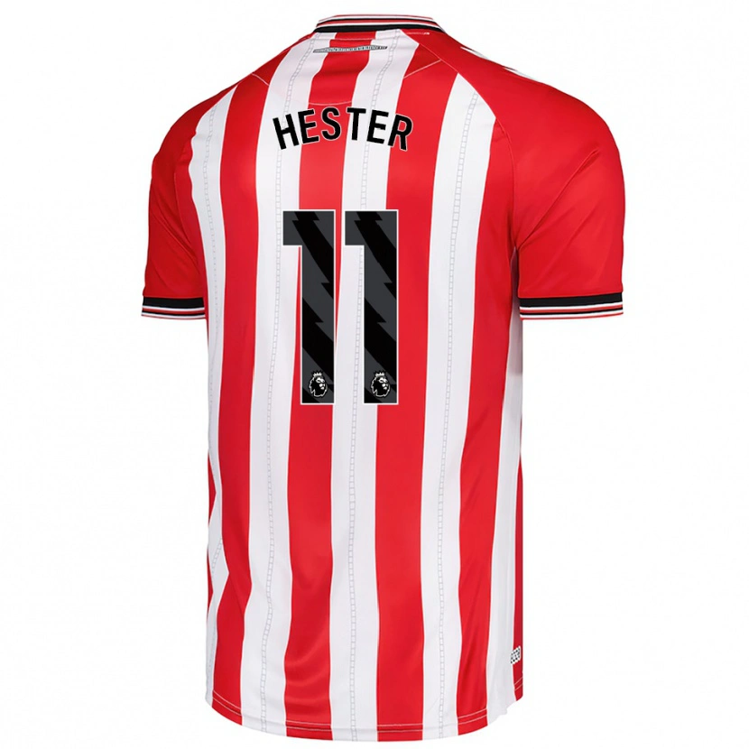 Danxen Herren Bayley Hester #11 Rot Weiß Heimtrikot Trikot 2025/26 T-Shirt Österreich