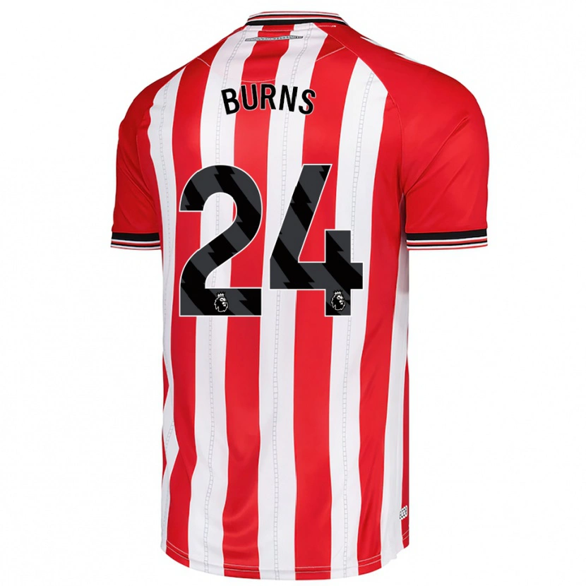Danxen Herren Matthew Burns #24 Rot Weiß Heimtrikot Trikot 2025/26 T-Shirt Österreich