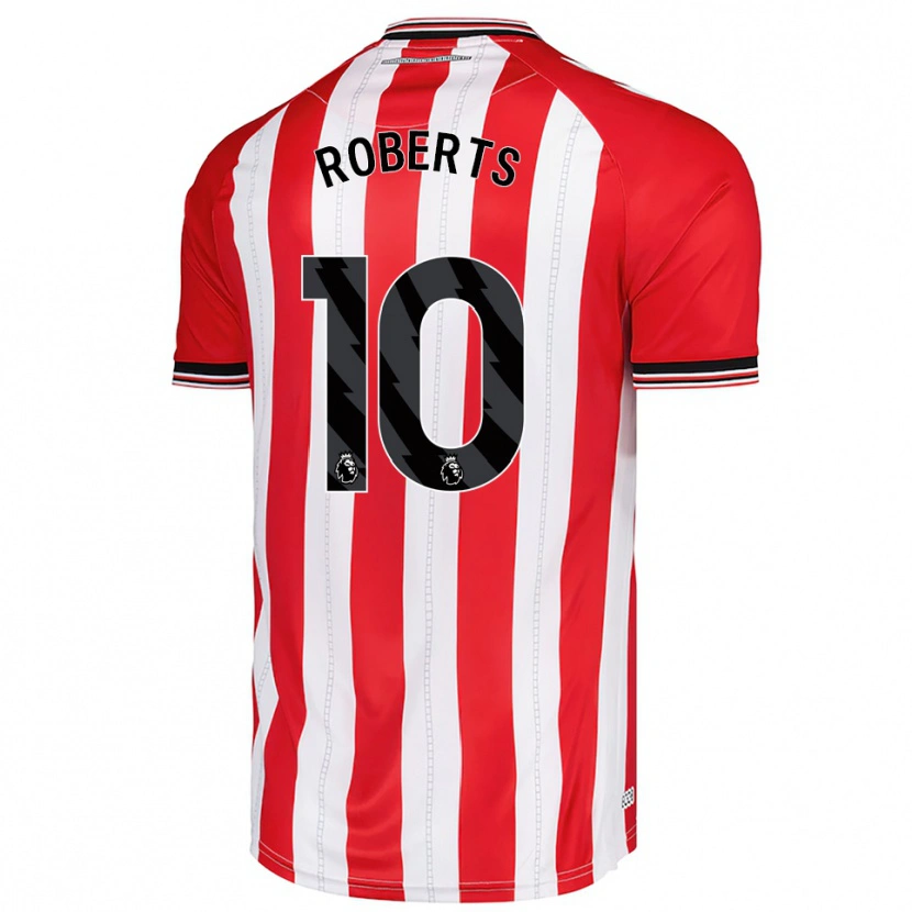 Danxen Herren Patrick Roberts #10 Rot Weiß Heimtrikot Trikot 2025/26 T-Shirt Österreich