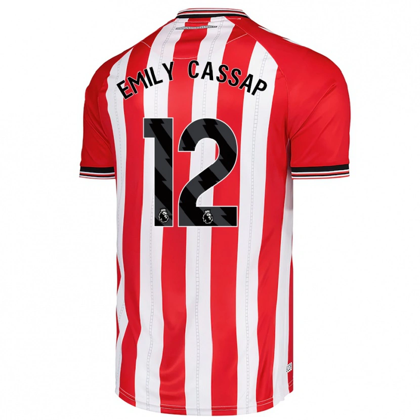 Danxen Herren Emily Cassap #12 Rot Weiß Heimtrikot Trikot 2025/26 T-Shirt Österreich