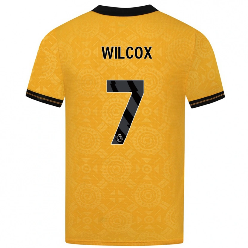 Danxen Herren Jake Wilcox #7 Gelb Schwarz Heimtrikot Trikot 2025/26 T-Shirt Österreich