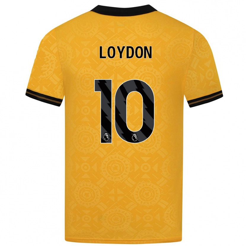 Danxen Herren Abi Loydon #10 Gelb Schwarz Heimtrikot Trikot 2025/26 T-Shirt Österreich