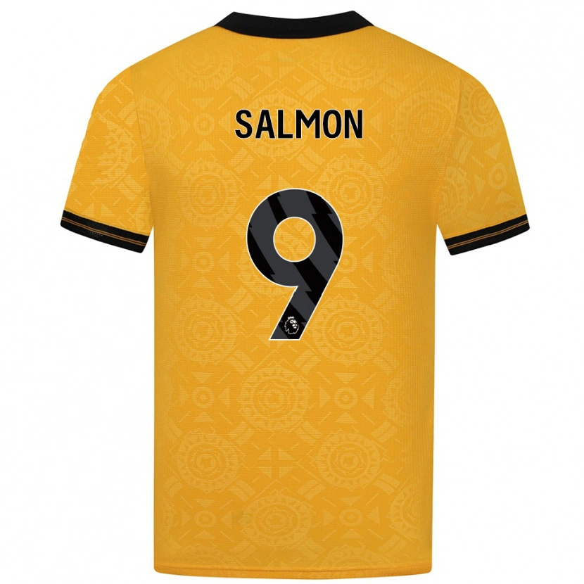 Danxen Herren Fabian Salmon #9 Gelb Schwarz Heimtrikot Trikot 2025/26 T-Shirt Österreich