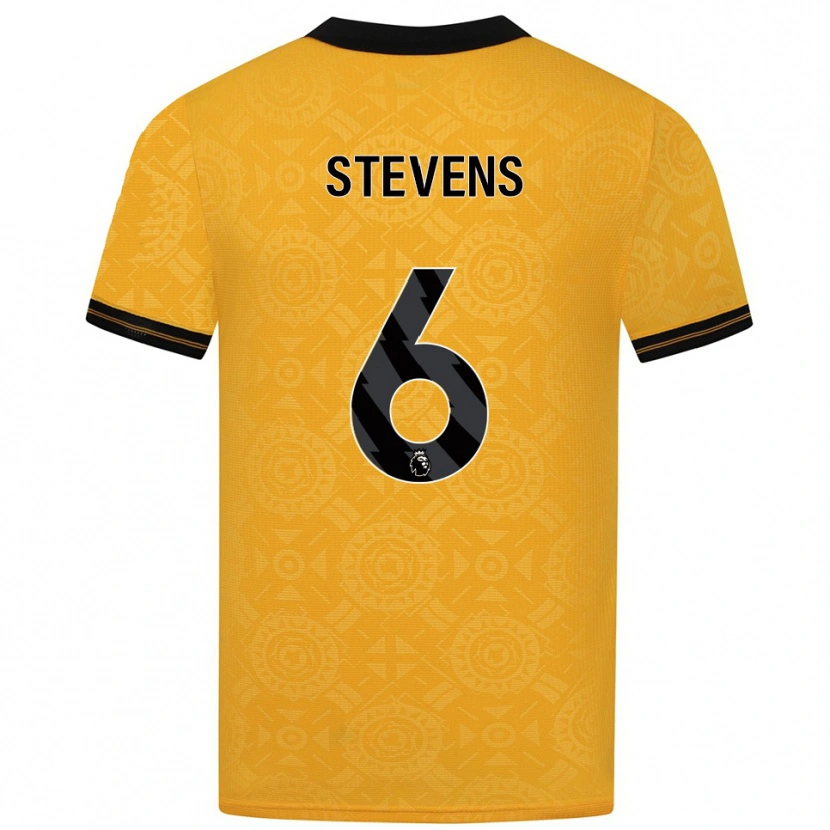 Danxen Herren Mason Stevens #6 Gelb Schwarz Heimtrikot Trikot 2025/26 T-Shirt Österreich