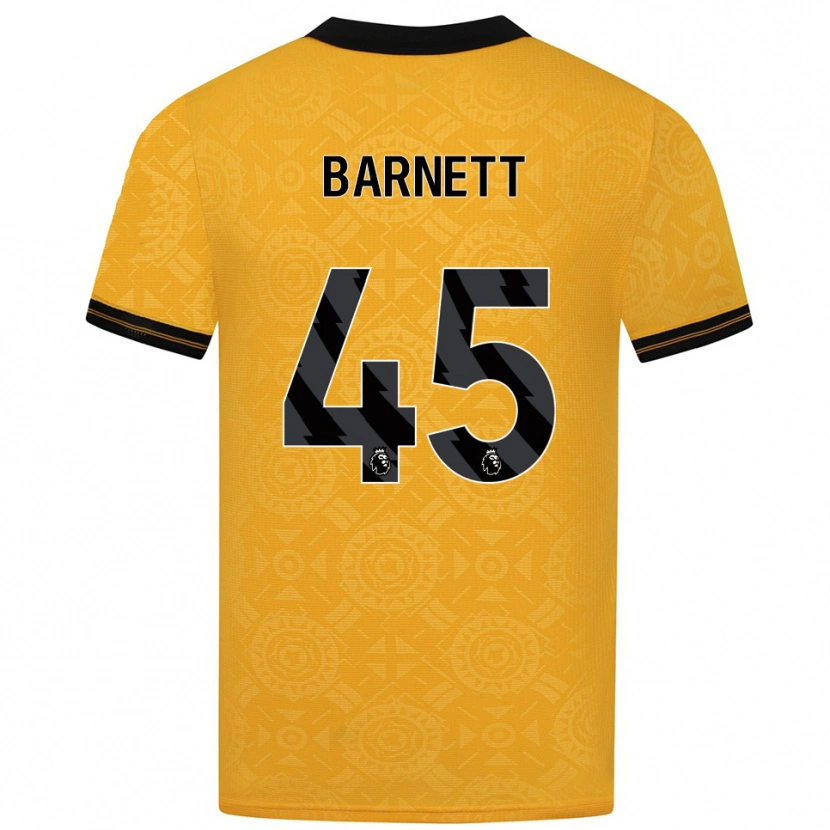 Danxen Herren Ty Barnett #45 Gelb Schwarz Heimtrikot Trikot 2025/26 T-Shirt Österreich