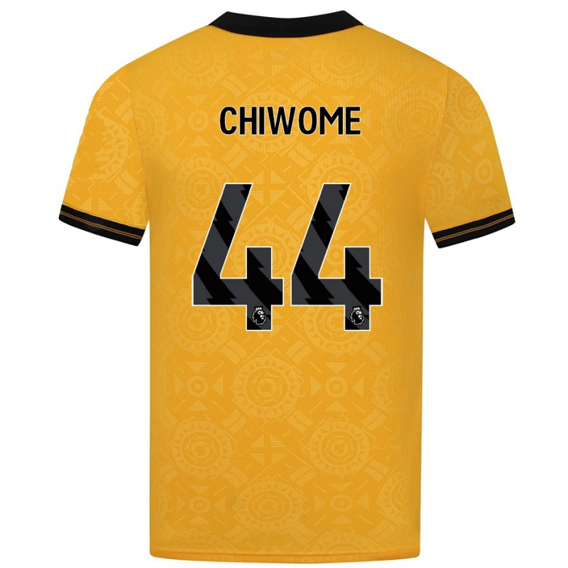 Danxen Herren Leon Chiwome #44 Gelb Schwarz Heimtrikot Trikot 2025/26 T-Shirt Österreich