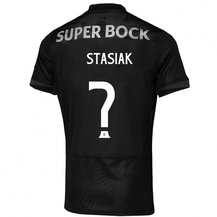 Danxen Herren Jakub Stasiak #0 Schwarz Weiß Auswärtstrikot Trikot 2025/26 T-Shirt Österreich