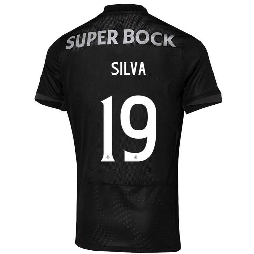 Danxen Herren Diana Silva #19 Schwarz Weiß Auswärtstrikot Trikot 2025/26 T-Shirt Österreich