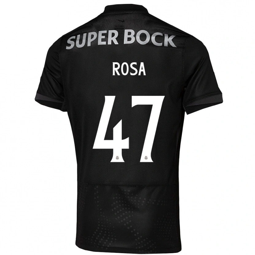 Danxen Herren Mariana Rosa #47 Schwarz Weiß Auswärtstrikot Trikot 2025/26 T-Shirt Österreich