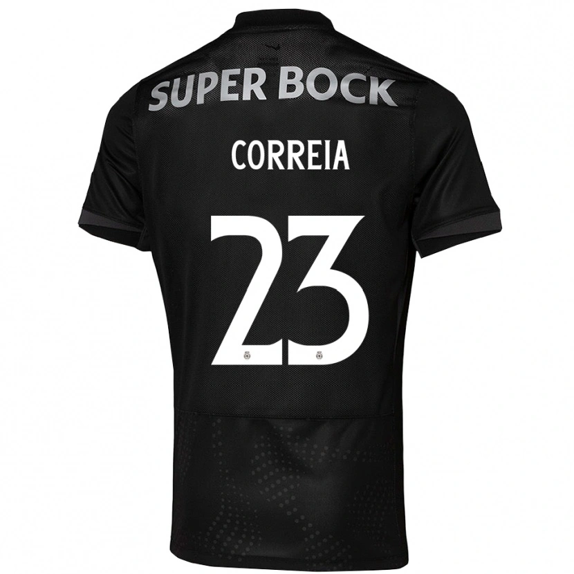 Danxen Herren Duarte Correia #23 Schwarz Weiß Auswärtstrikot Trikot 2025/26 T-Shirt Österreich