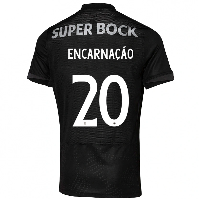 Danxen Herren Telma Encarnação #20 Schwarz Weiß Auswärtstrikot Trikot 2025/26 T-Shirt Österreich
