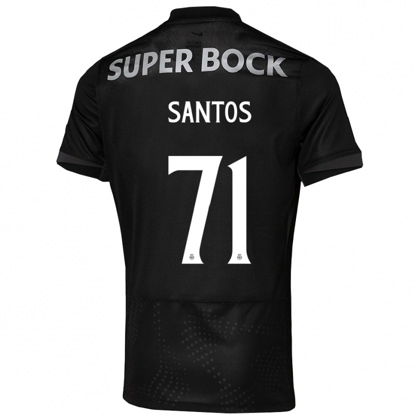 Danxen Herren Denilson Santos #71 Schwarz Weiß Auswärtstrikot Trikot 2025/26 T-Shirt Österreich